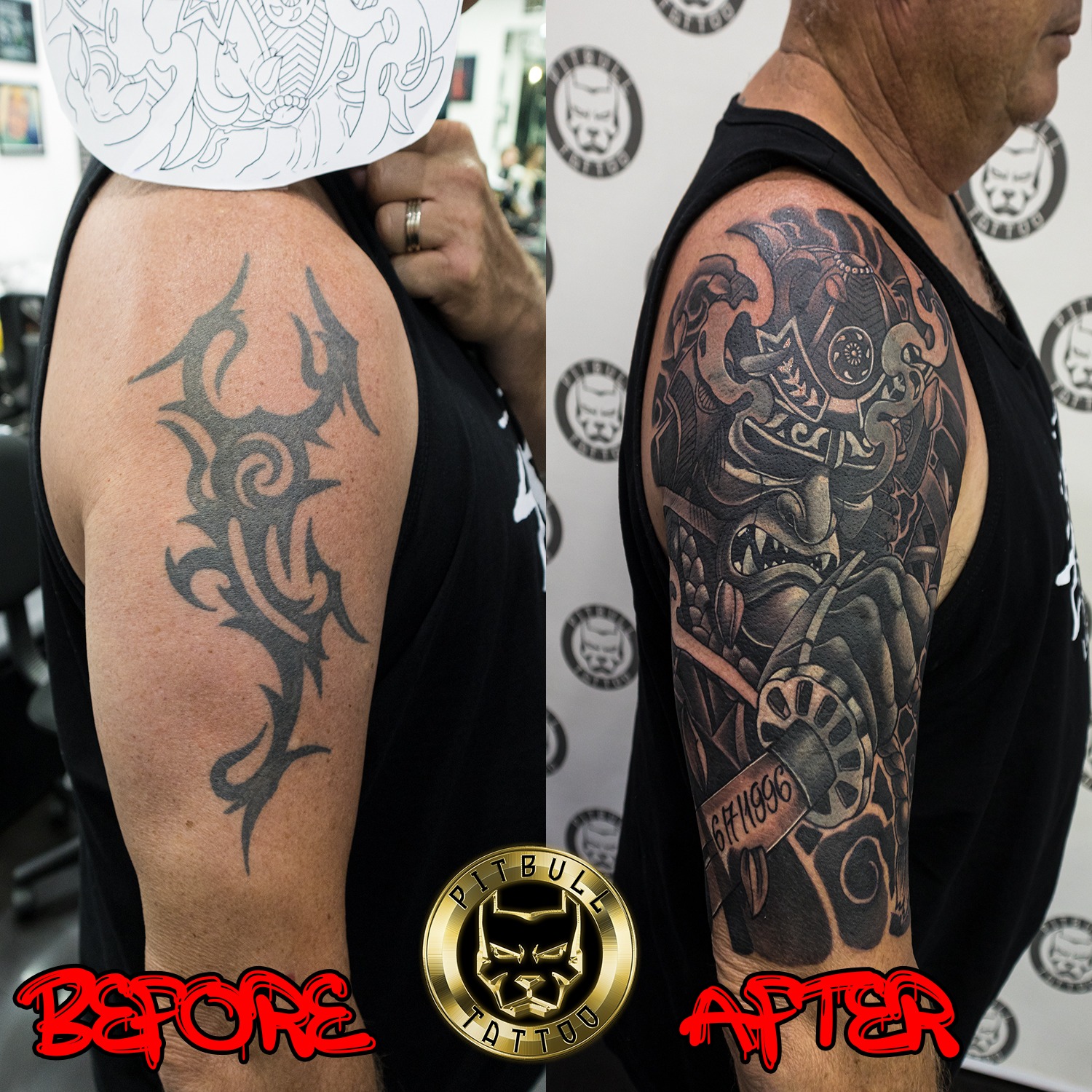 Cover Up Tattoo Specializations at Pitbull Tattoo
