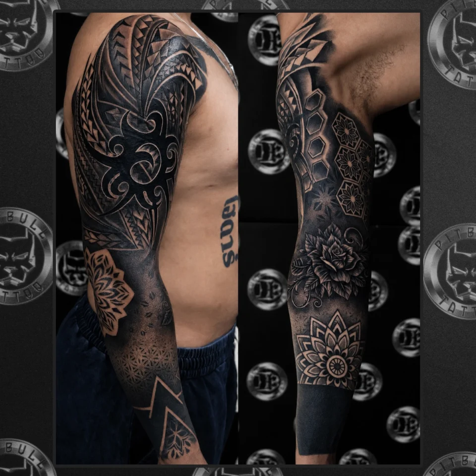 Mandala Tattoo by Pitbull Tattoo Phuket