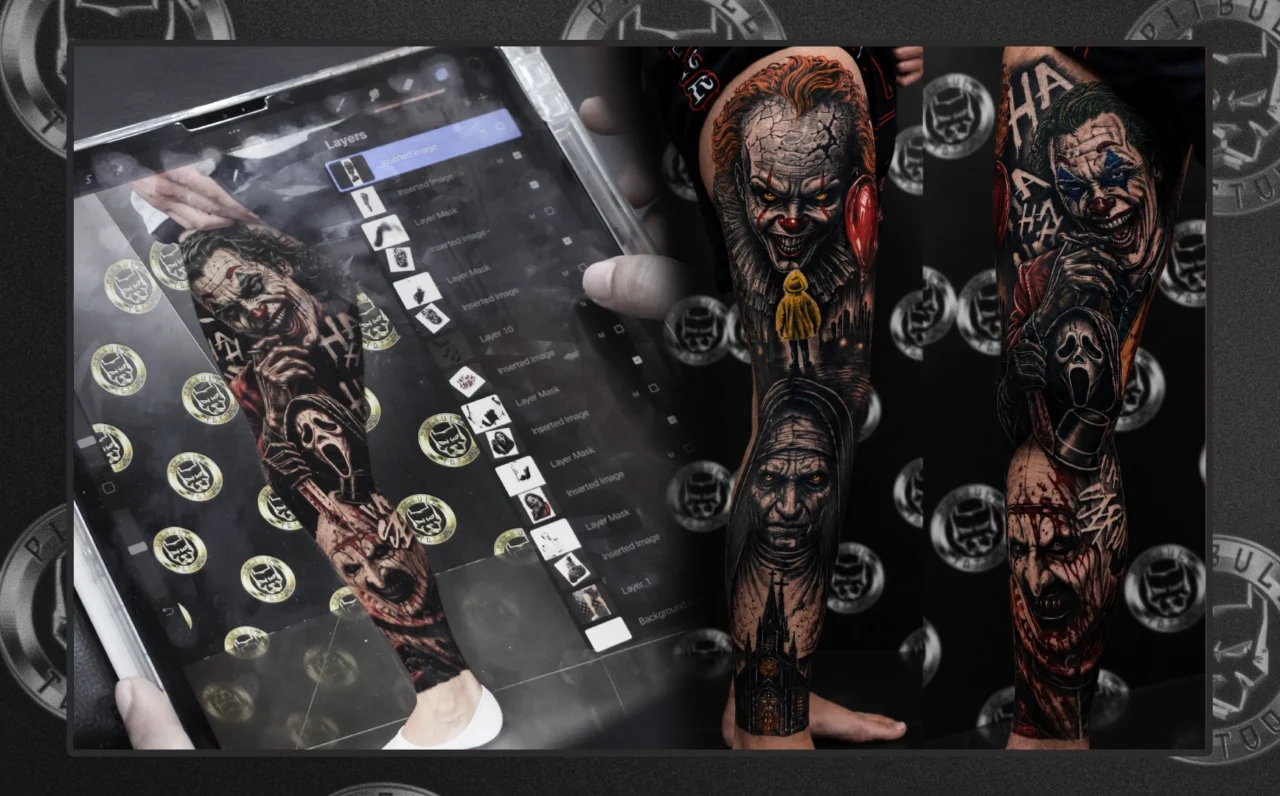 Custom Tattoo designed by Pitbull Tattoo Phuket